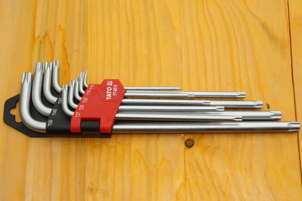 Stiftschlüssel-Set TORX T10 - T50 