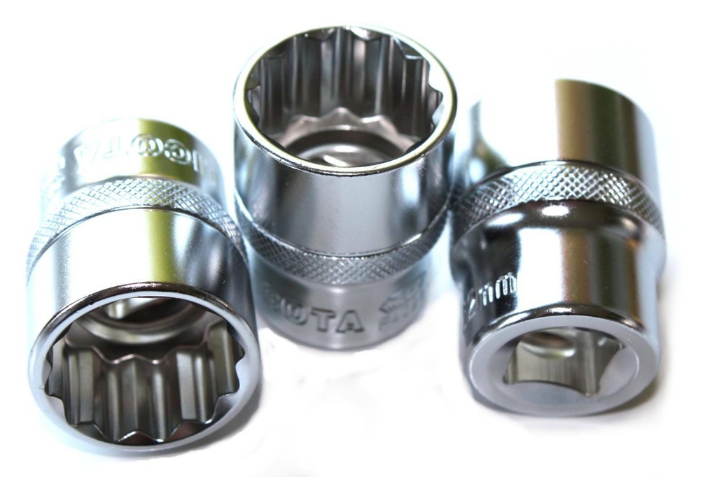 Stecknuss 1/2 Zoll, 17mm Nuss, Cr-V, für Knarre, Ratsche