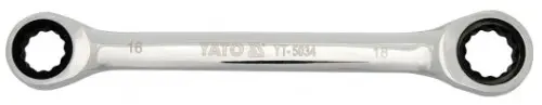 YATO Doppel-Ringratschen-Schlüssel SW 21/22 