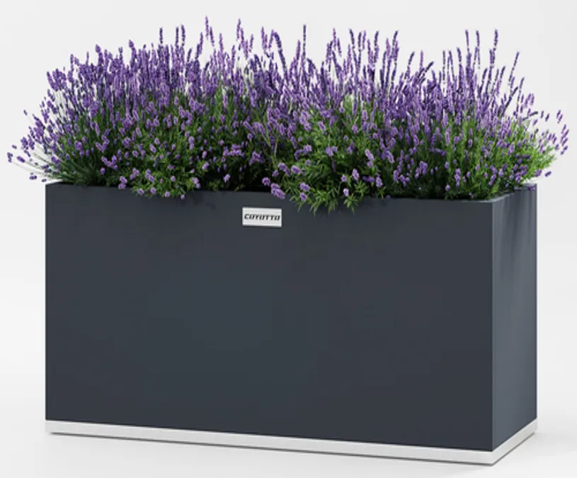Pflanzkübel, Stahl Pflanzkübel Rechteckig 100x40x75cm, 300L