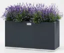 Pflanzkübel, Stahl Pflanzkübel Rechteckig 100x40x75cm, 300L