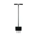 Rasenspecht, Stahl, 86cm bis 180cm, mit Auffangwanne, 3er Hohlspoon 20mm, anthrazit