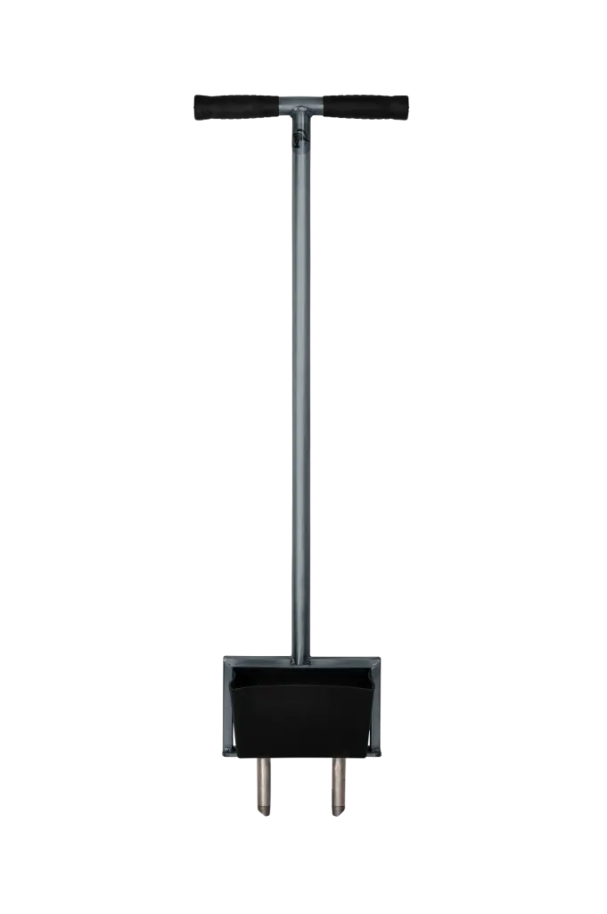Rasenspecht, Stahl, 86cm - 180cm, Anthrazit - Rasenpflege leicht gemacht