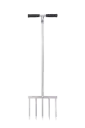 Rasenkralle, Tiefenlockerer, Stahl, Vollspoons, 12mm, 200mm