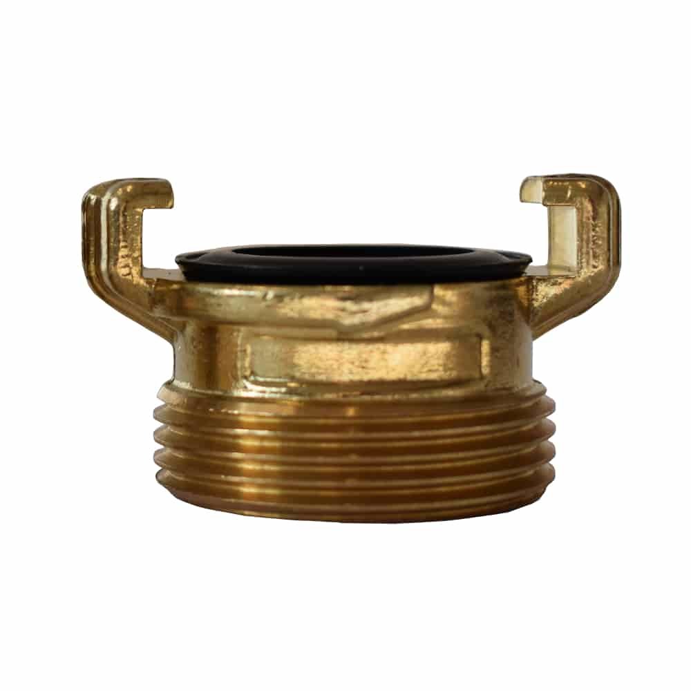 Messing Gewindestück 1-1/4" Aussengewinde