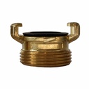 Messing Gewindestück 1-1/4" Aussengewinde