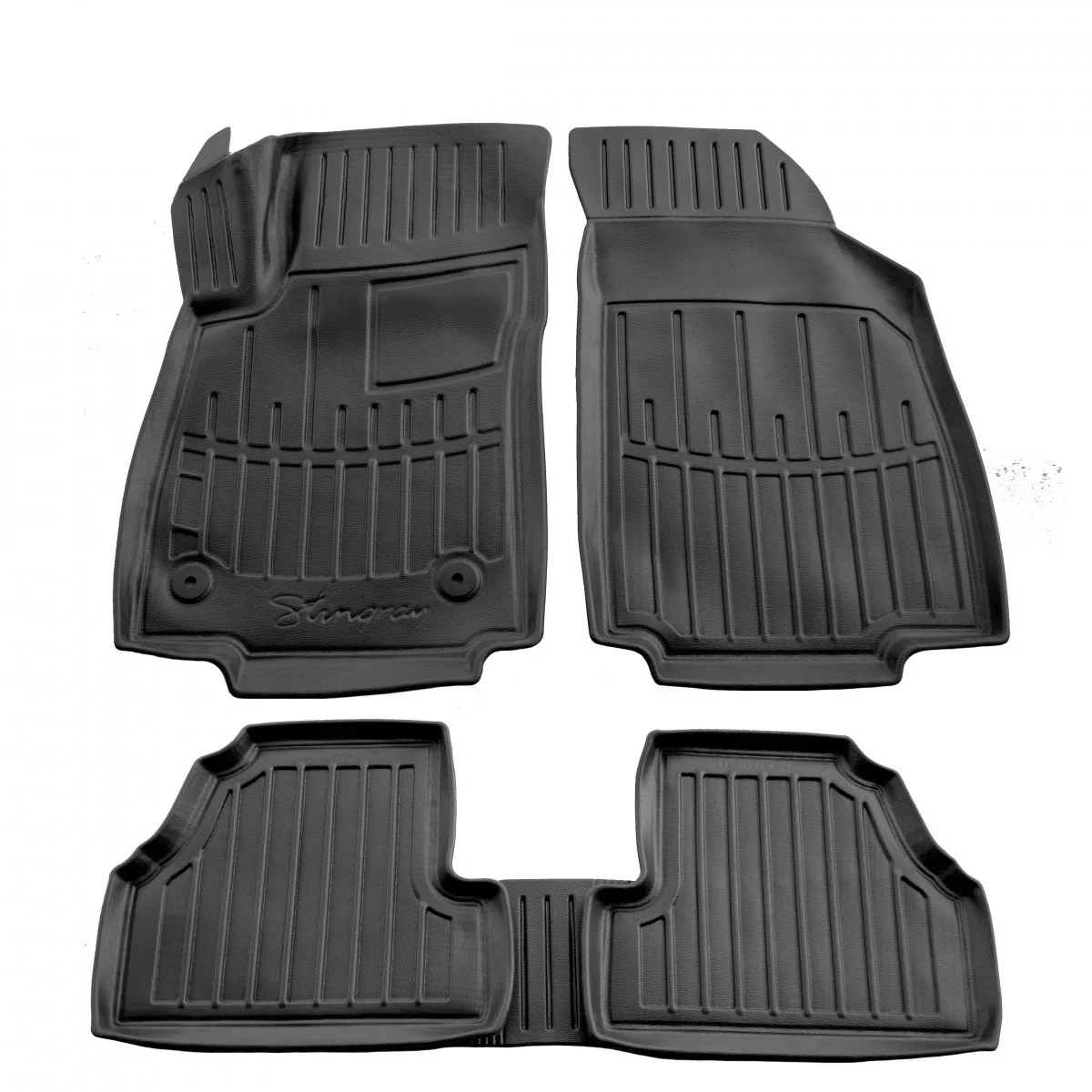 Gummifußmatten Auto, 3D Gummifußmatten, passform Gummifußmatten