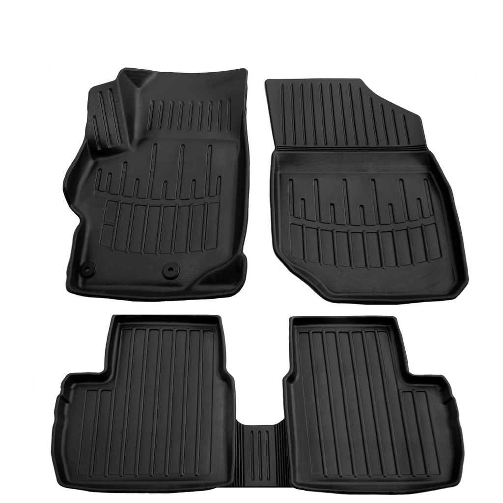 Auto Fußmatten Gummi, 3D Gummifußmatten Citroen C-Elysse (2012-...), Passgenau
