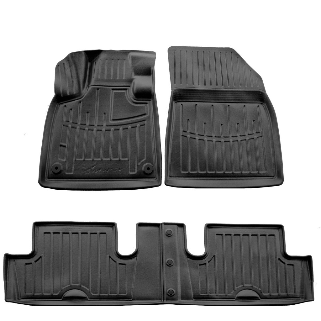 Fußmatten Citroen C4 Picasso, 3D Gummifußmatten (2013-2022), Autofußmatten