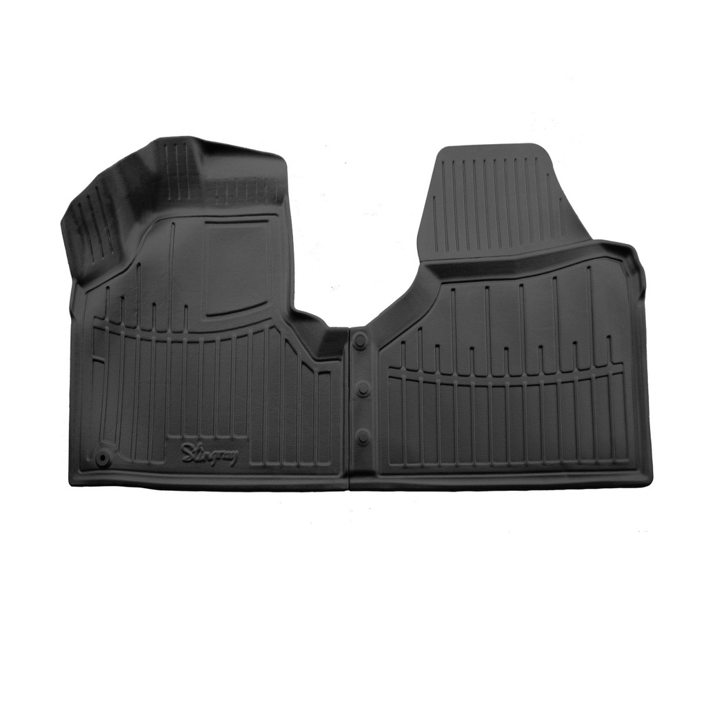Gummifußmatten Auto 3D für FIAT Scudo II (2007-2016), 1. Reihe (1+1), passgenau