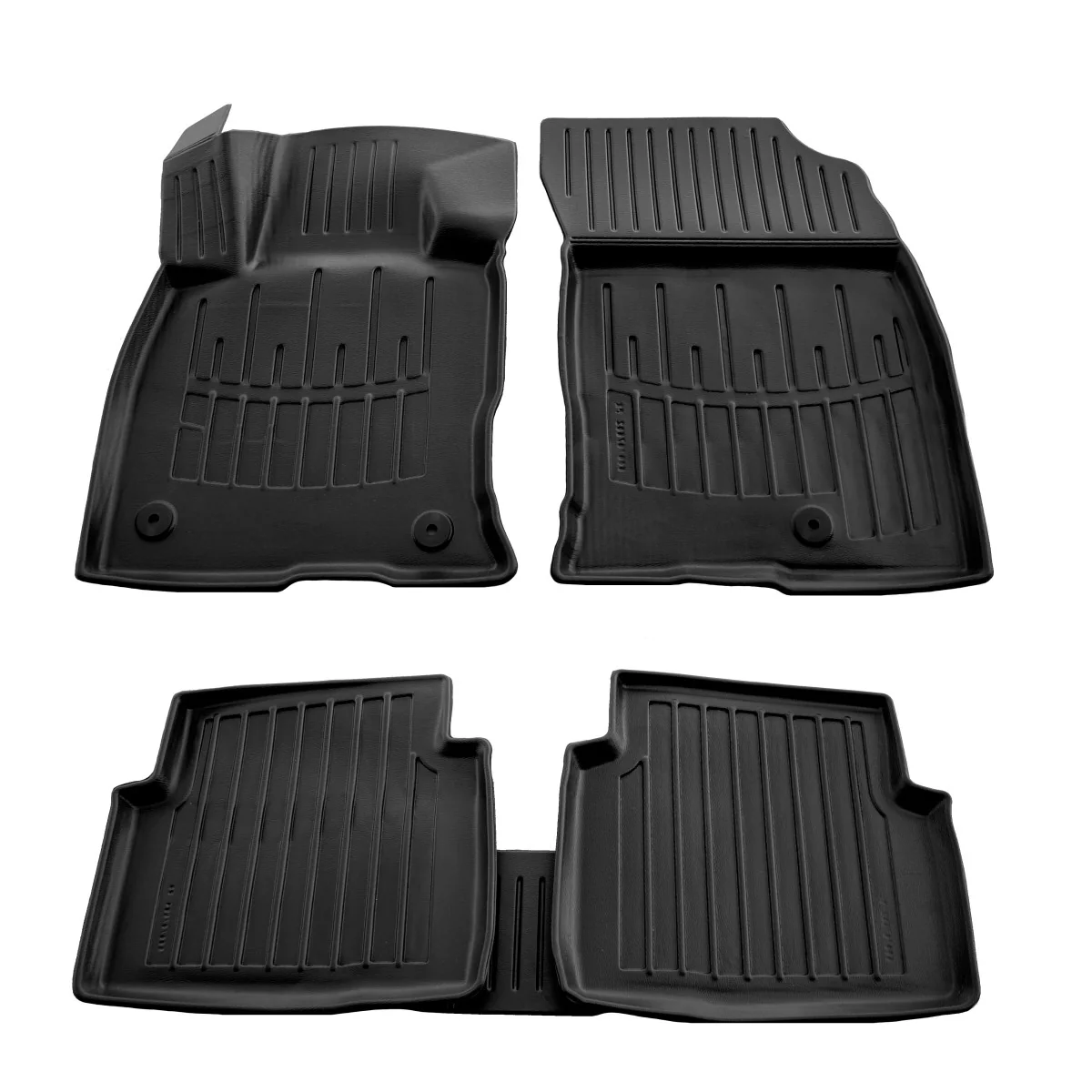 Gummifußmatten Auto 3D für FORD Escape (2019-...), passgenaue Autofußmatten