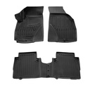 Fußmatten Auto, Gummimatten 3D für HYUNDAI Santa Fe I (SM) (2001-2006), passgenau, Polyurethan