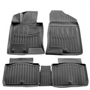 Fußmatten Auto, Gummimatten 3D für HYUNDAI Sonata (YF) (2009-2014), passgenau
