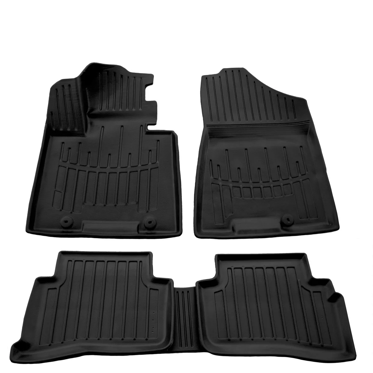 Gummifußmatten Auto für HYUNDAI Tucson TL (2015-2021), 3D, passgenaue Autofußmatten