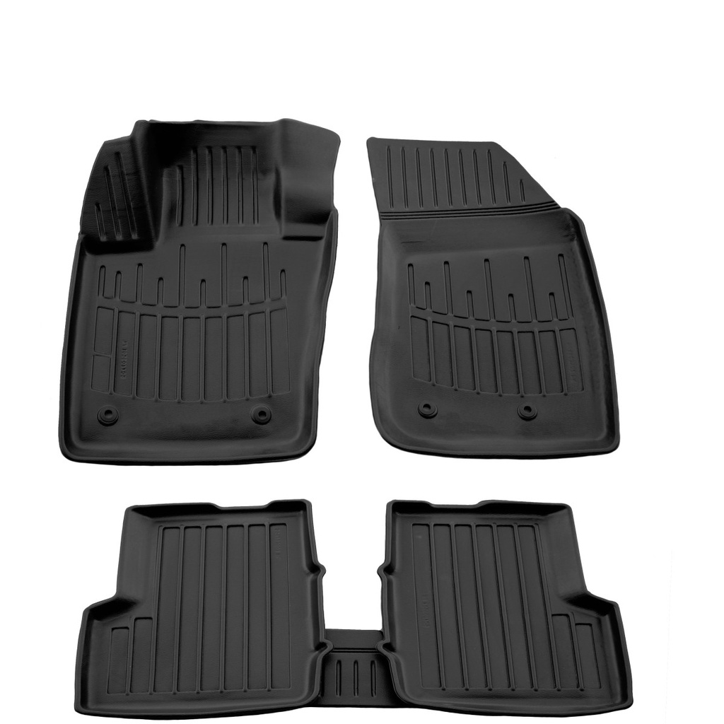 Fußmatten Auto, Gummimatten Auto 3D für JEEP Renegade (2014-...), passgenaue Autofußmatten