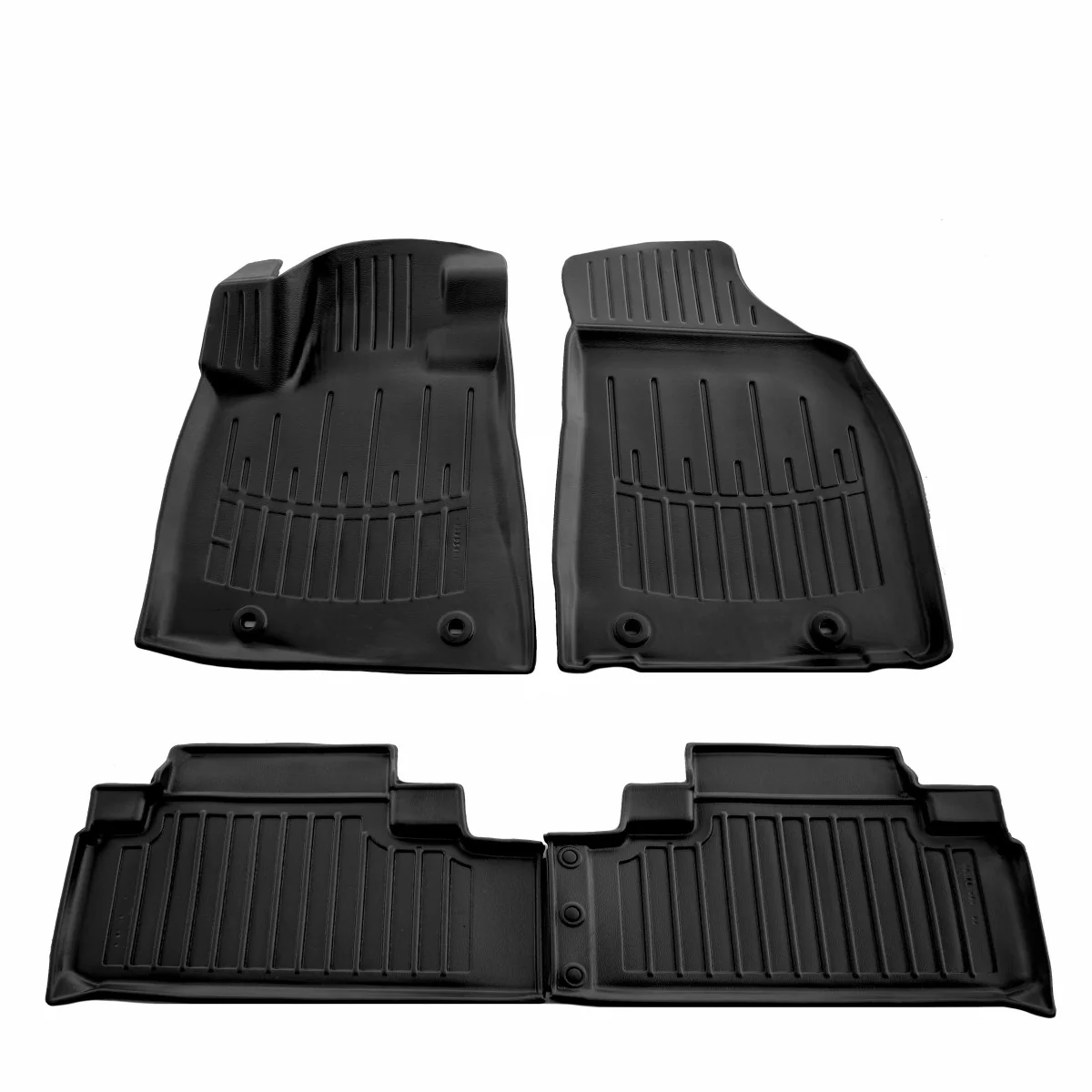 Gummifußmatten Auto für LEXUS RX (2009-2015), 3D, passgenaue Autofußmatten