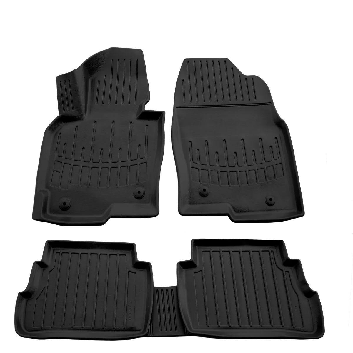 Gummifußmatten Auto für MAZDA CX-5 (KE) 2012-2017, 3D, passgenau, Polyurethan