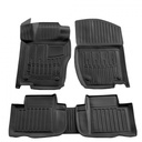 Fußmatten Auto, Gummimatten Auto 3D für MERCEDES BENZ X164 GL (2006-2012), passgenaue Autofußmatten