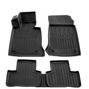 Gummimatten Auto, für Mercedes GLK X204 (2008-2015), 3D, passgenau, Polyurethan, Autofußmatten