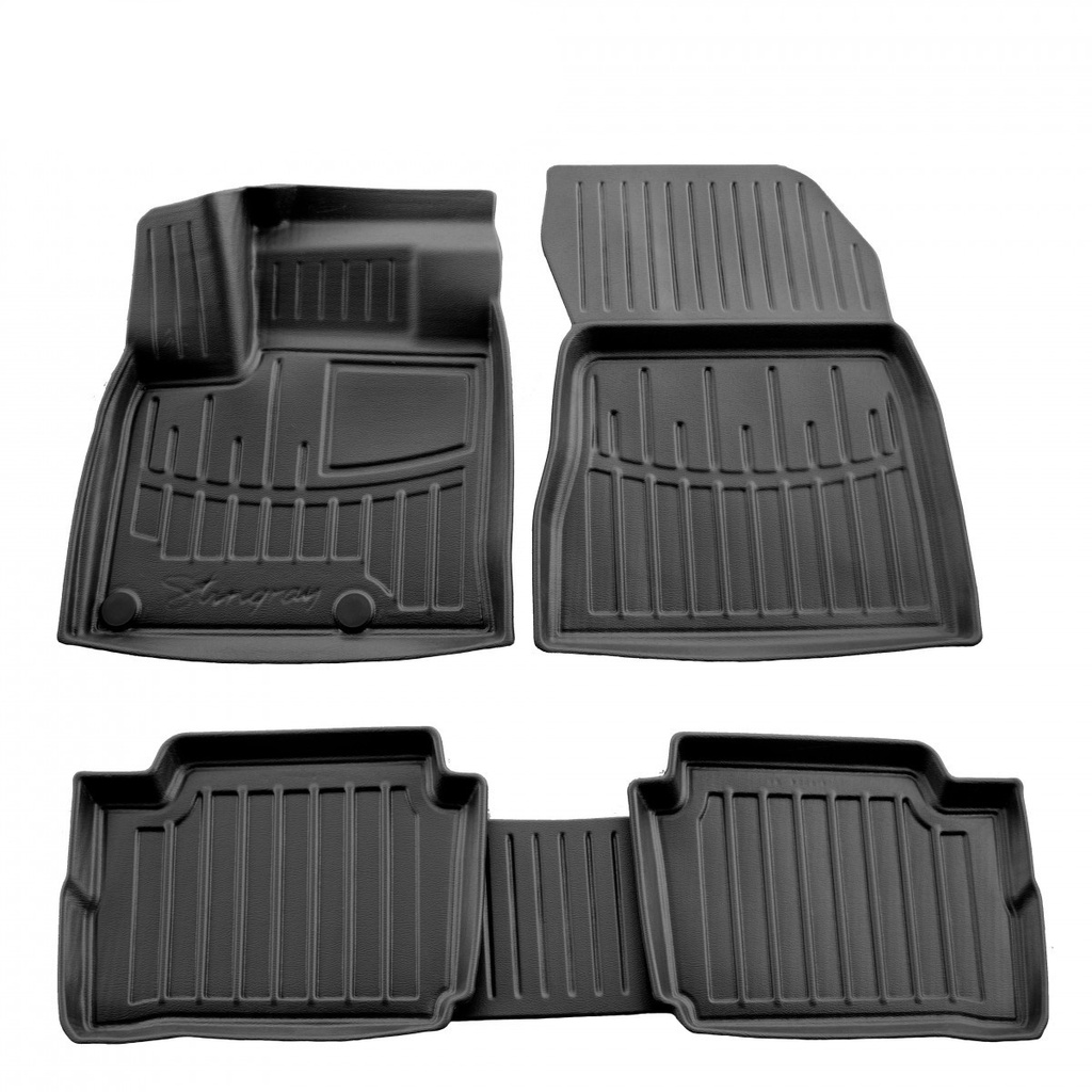 Gummimatten Auto für NISSAN QASHQAI J12 e-power (2021-2024), 3D, passgenau, rutschfest, Autofußmatten