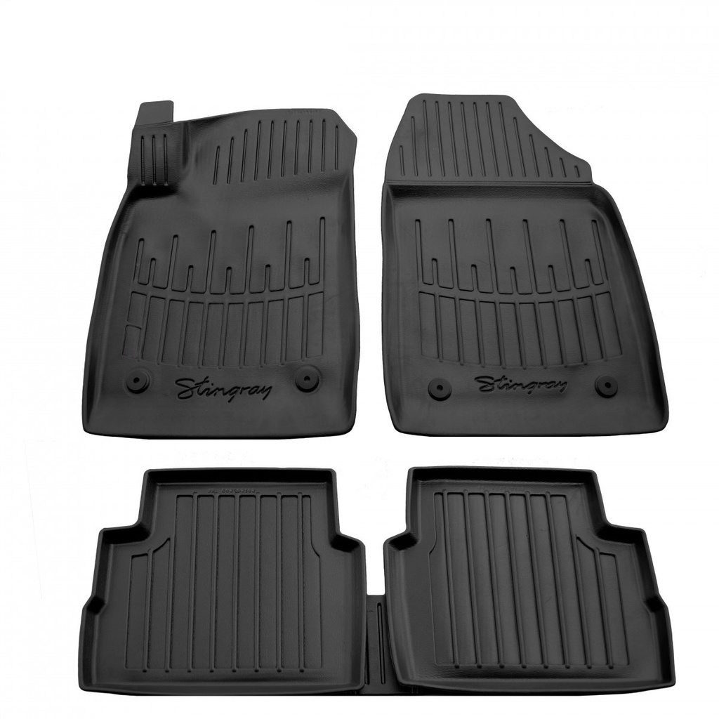 Fußmatten Auto für OPEL Vectra C Limousine (2002-2008), 3D Gummimatten, passgenaue Autofußmatten