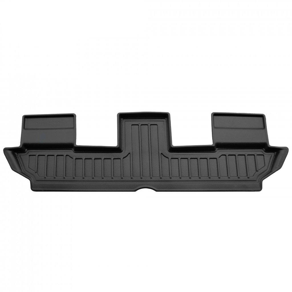 Gummifußmatten Auto für OPEL Zafira Tourer C (2011-2019), 3. Reihe, 3D, passgenaue Autofußmatten