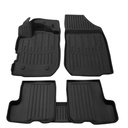 Gummifußmatten Auto für RENAULT Sandero Stepway II (2012-2020), 3D, passgenaue Autofußmatten