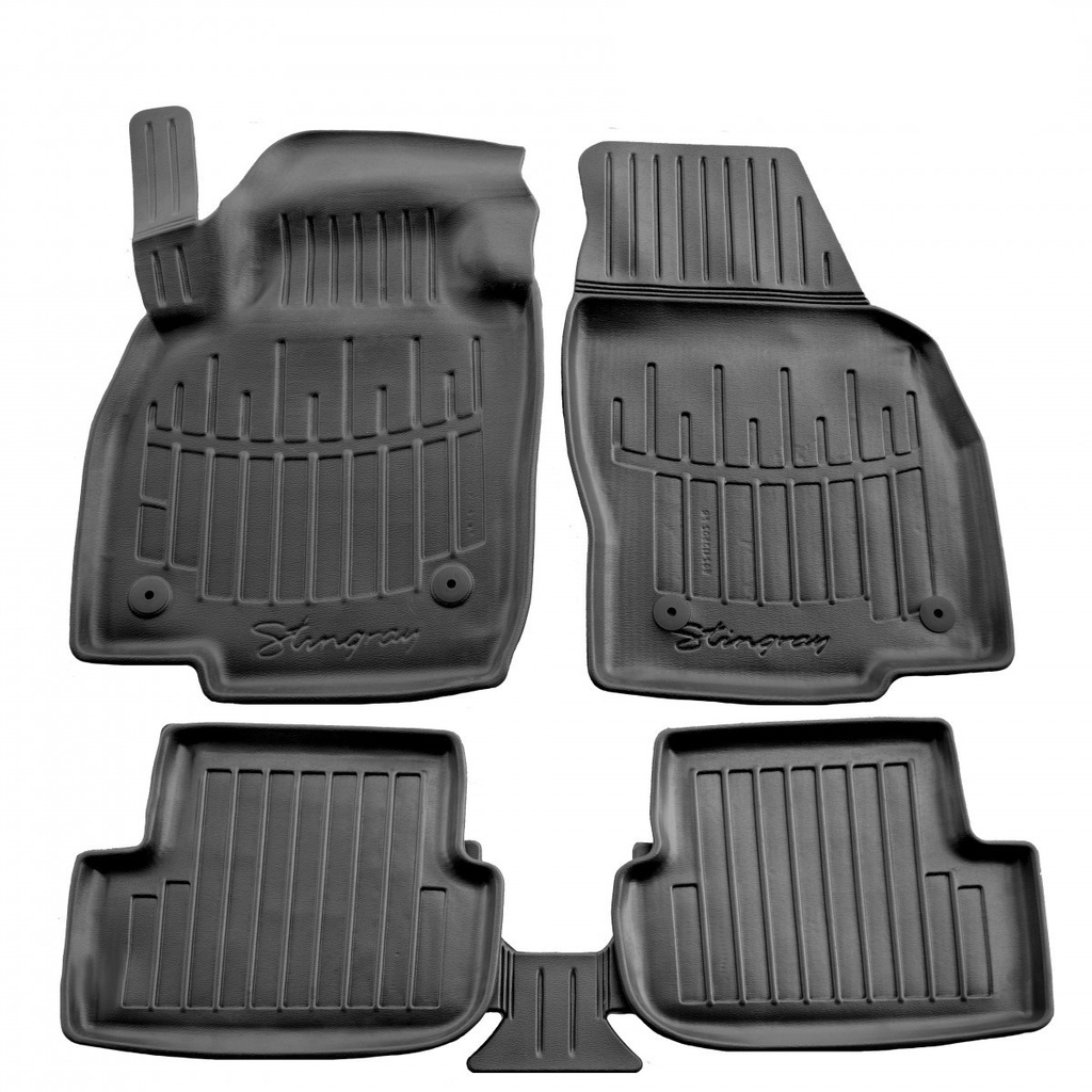 Fußmatten Auto 3D für SEAT Arona (2017-...), passgenau, rutschfest, hohe Ränder