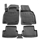 Fußmatten Auto 3D für SEAT Arona (2017-...), passgenau, rutschfest, hohe Ränder