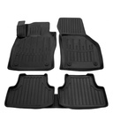 Gummimatten Auto für SEAT Leon III (5F) (2012-2020), 3D, passgenau, Polyurethan, Autofußmatten