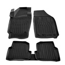 3D Gummifußmatten Auto für SKODA Fabia III (NJ) (2014-2021), passgenau, geruchsneutral