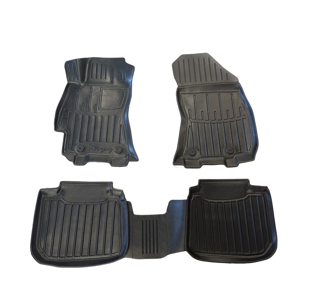 Gummifußmatten Auto für SUBARU Outback (BS) (2014-2021), 3D, passgenaue Autofußmatten