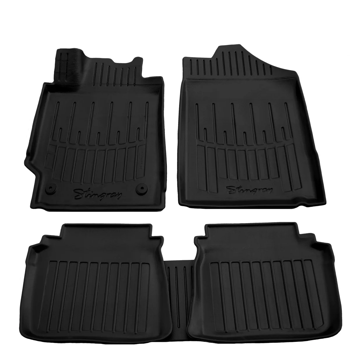 Gummifußmatten Auto für Toyota Camry (XV40) (2006-2011), 3D, passgenau
