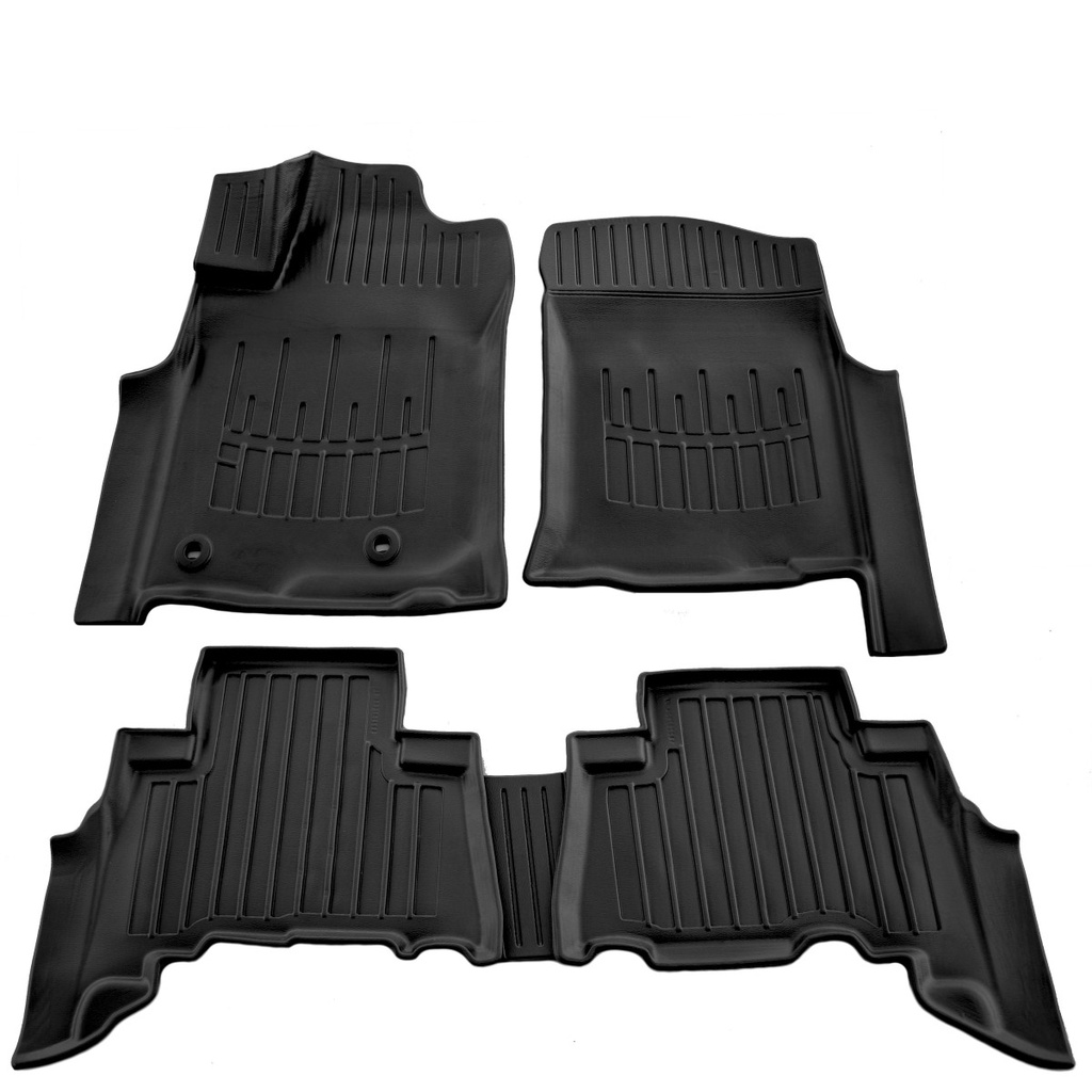 Fußmatten Auto, Gummimatten Auto 3D für TOYOTA Land Cruiser Prado (J150) (2009-...), passgenau