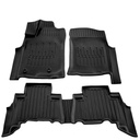 Fußmatten Auto, Gummimatten Auto 3D für TOYOTA Land Cruiser Prado (J150) (2009-...), passgenau