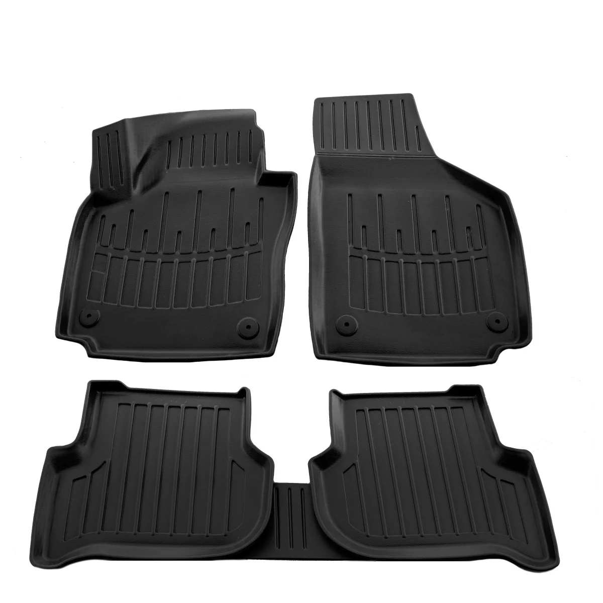 Gummimatten Auto 3D für Volkswagen Golf Plus (2005-2014), passgenaue Autofußmatten