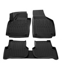 Gummimatten Auto 3D für Volkswagen Golf Plus (2005-2014), passgenaue Autofußmatten