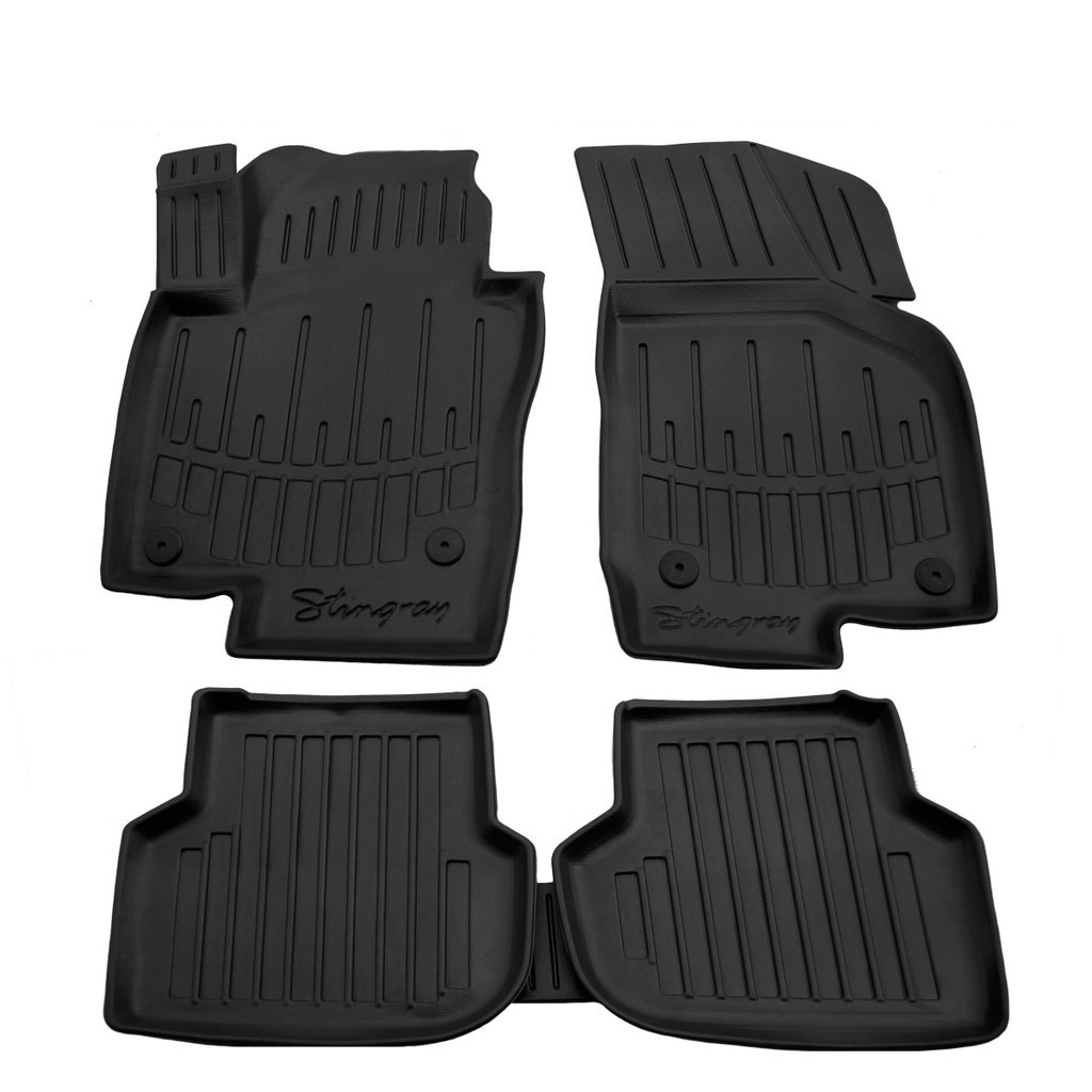Gummifußmatten Auto 3D für VOLKSWAGEN Jetta VI (A6) (2010-2018), passgenau