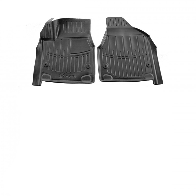 Fußmatten Auto für CHRYSLER Pacifica II (RU) (2016–...), 3D Gummimatten, passgenau, vorn