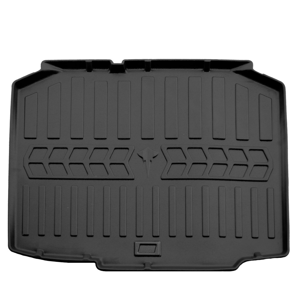 Kofferraumwanne 3D, passgenau für SKODA Fabia II (5J) (2007-2014) hatchback, Polyurethan
