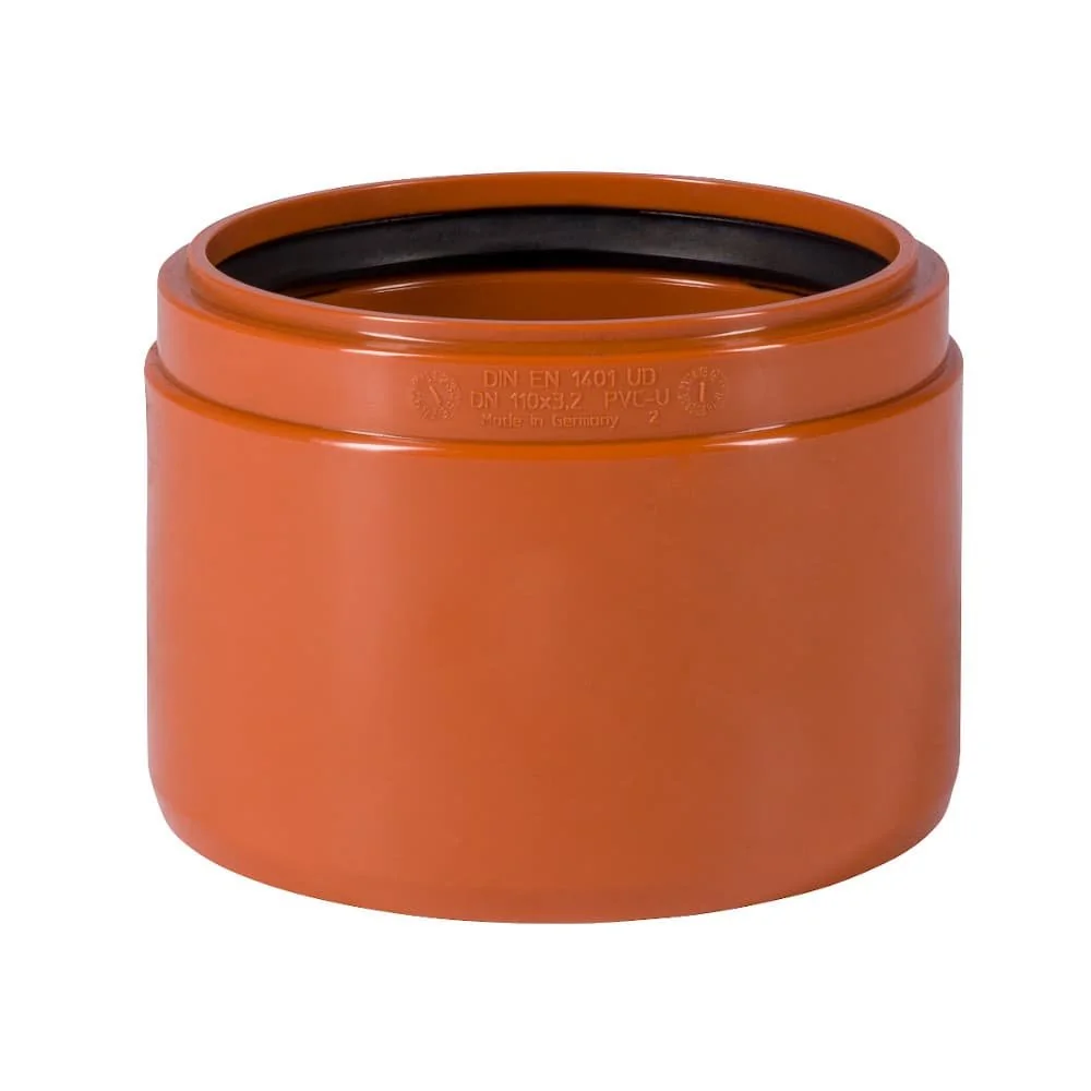 "KG Rohr DN 110, KG Muffe, Abwasserrohr DN 110, Kanalrohr image"