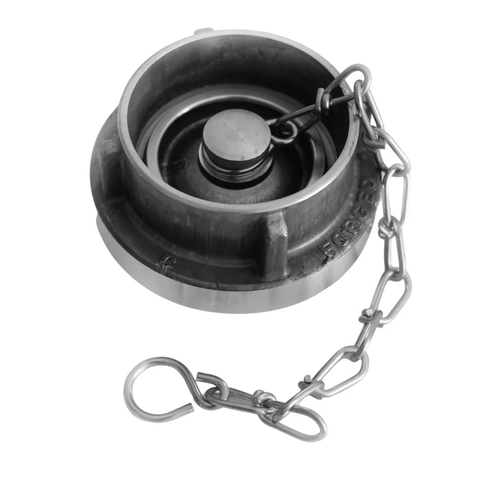 "Storz Kupplung C Blindkupplung mit Kette, System C, DIN 52-C image"