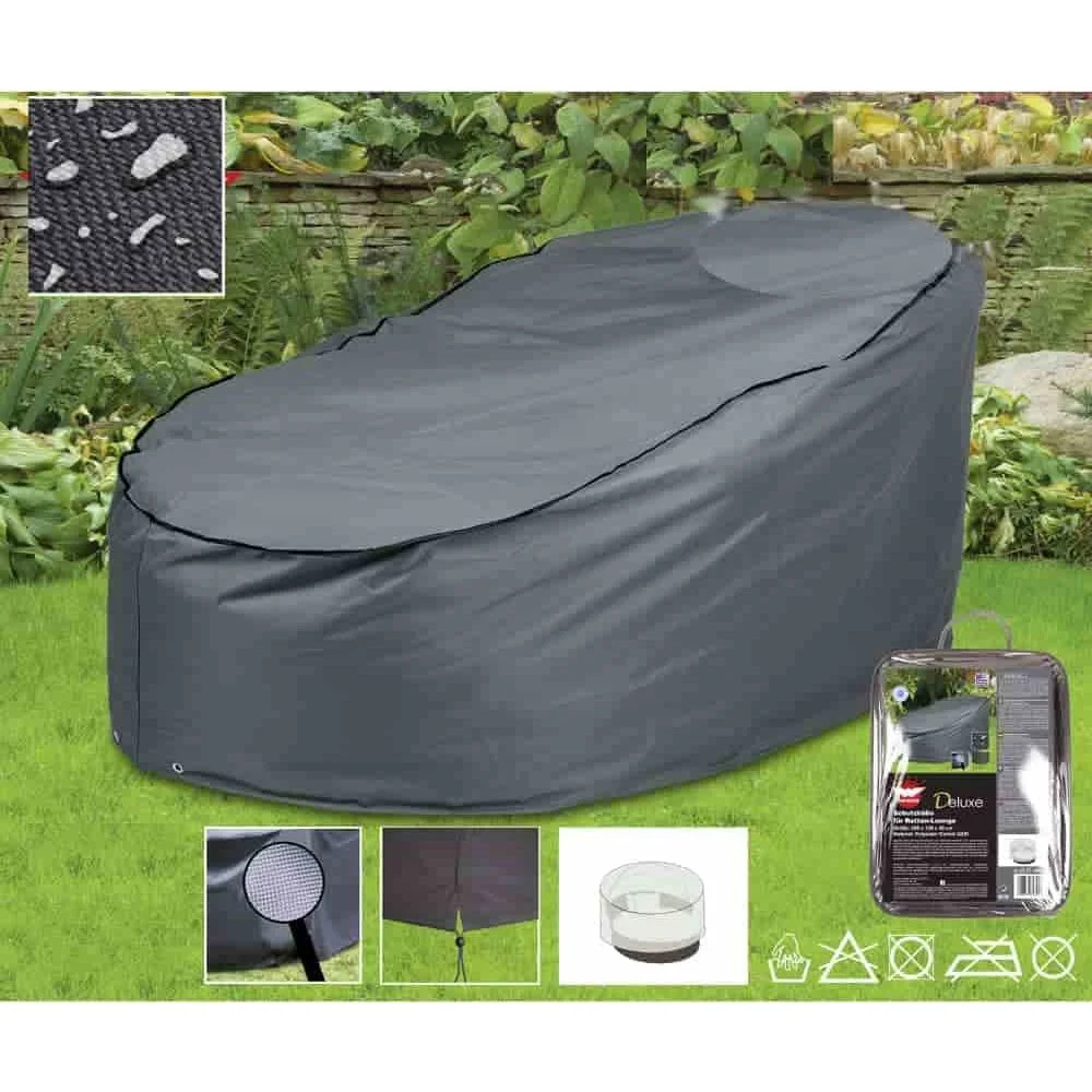 "Schutzhülle Sonneninsel, Abdeckplane, Deluxe, Ø200cm, Rattan Sonneninsel Abdeckung image"