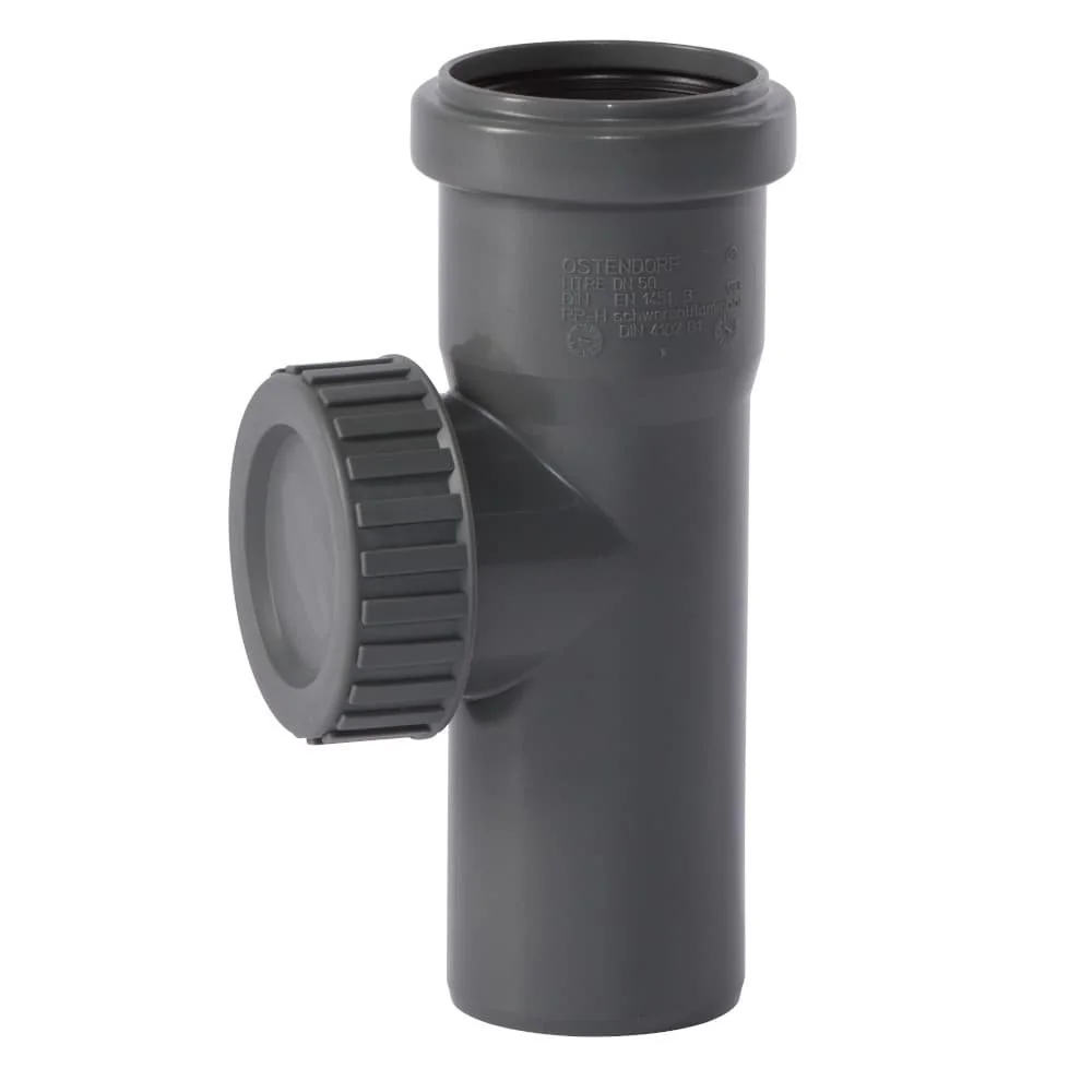 "Reinigungsrohr DN 50, HT Rohr, Abwasserrohr image"