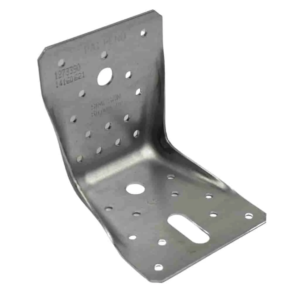 "Winkelverbinder 100 x 100 x 90 x 2 mm mit Rippe image"