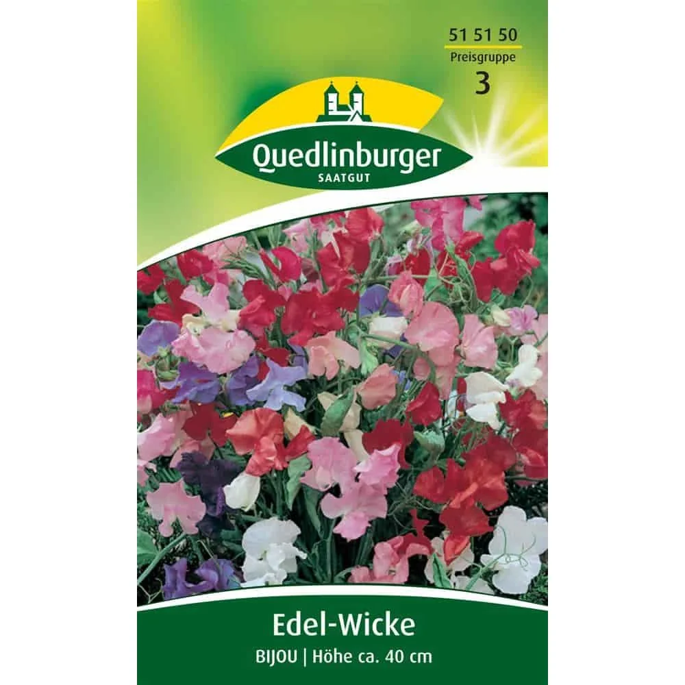 "Edelwicke Samen, Bijou Mischung, Duftwicke für Balkon image"