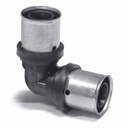 PPSU Pressfitting, Pressfitting Winkel, 90 Grad, Kunststoff
