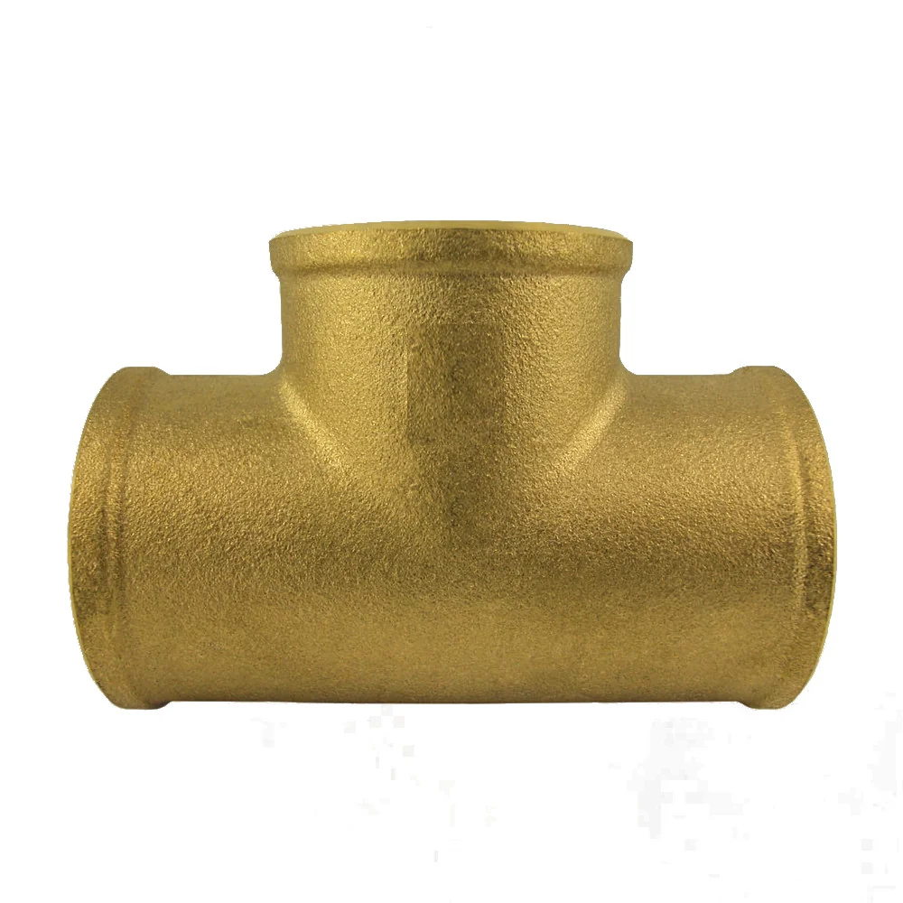 "Gewindefitting Messing T-Stück 3/8" IG image"