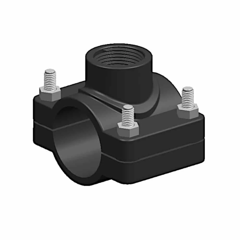 "Anbohrschelle, PP Anbohrschelle 50mm, Wasserleitung Anbohrschelle image"