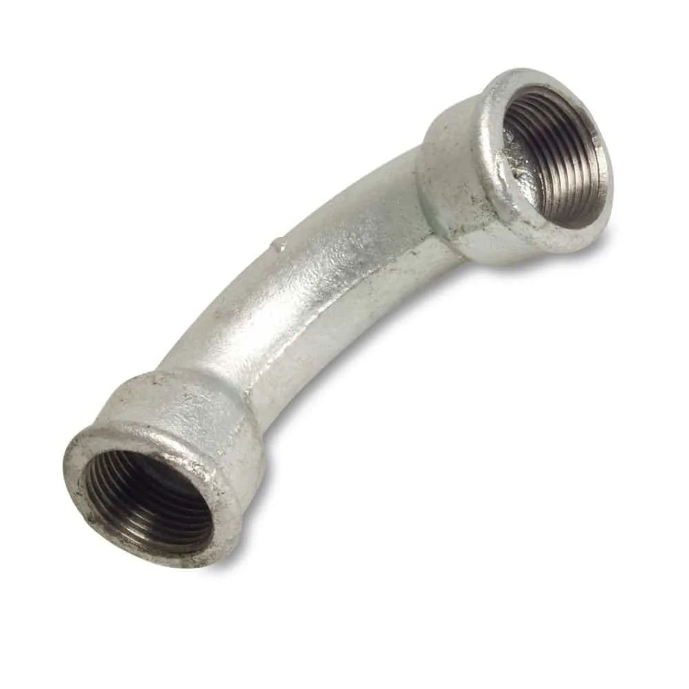 "Gewindefitting Temperguss Bogen 90° 3/8" IG x 3/8" IG image"